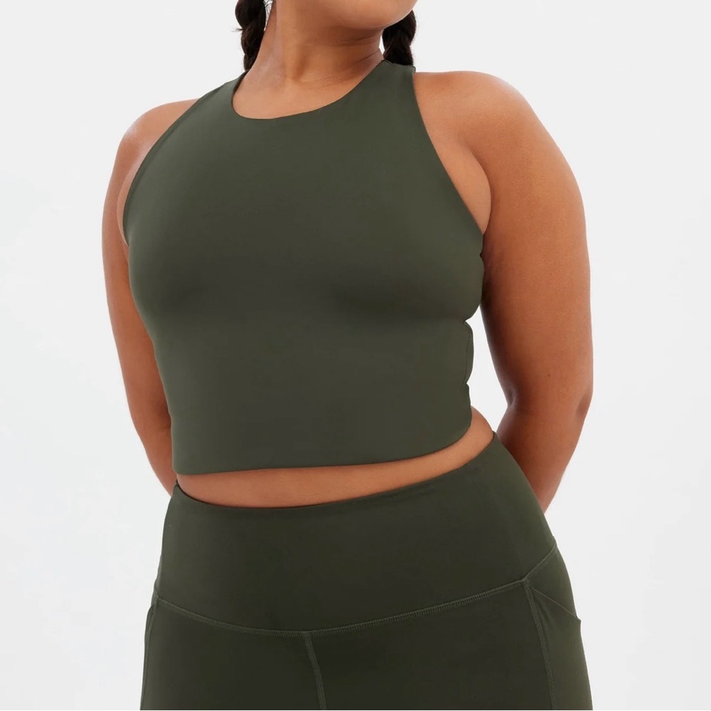 girlfriend collective Terrace Dylan Tank Bra